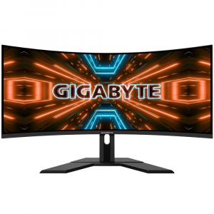 34" Gigabyte G34WQC A ívelt LCD monitor fekete